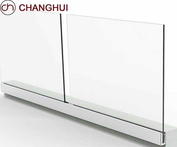 Semi Circular Glass Balcony Railing
