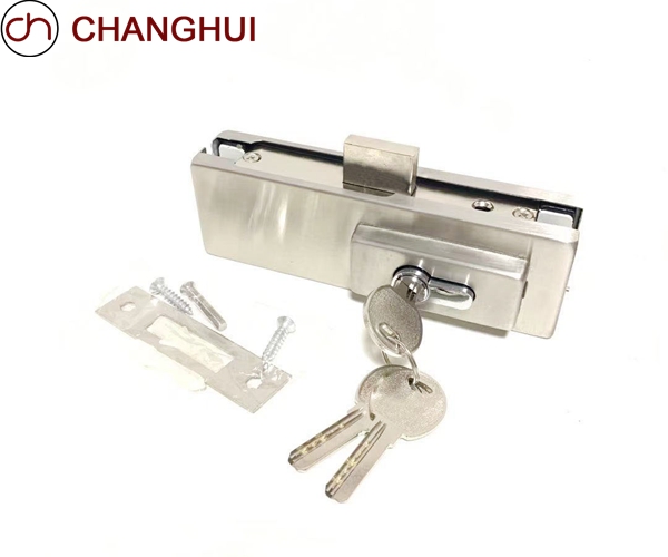 Glass Door Fittings Patch Fittings Rectangular Glass Door Lock